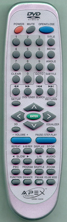 APEX HT100WRM HRM100W Genuine  OEM original Remote