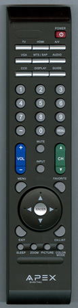 APEX LD4088 Genuine  OEM original Remote