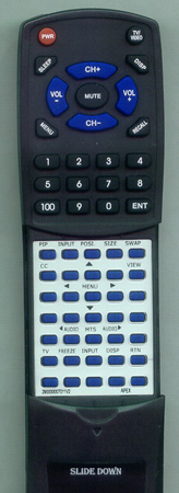 APEX 290-000007-011V2 replacement Redi Remote