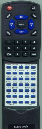APEX 8201801820L UK2AC1 replacement Redi Remote