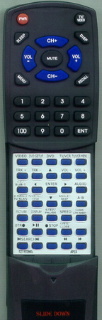 APEX 8201802860L TVD2025AT replacement Redi Remote