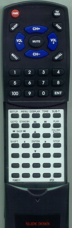 APEX PD650111 PRM200 replacement Redi Remote