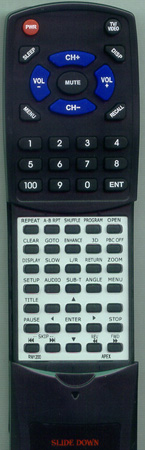 APEX RM1200 RM1200 replacement Redi Remote