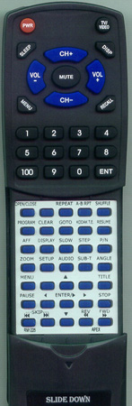 APEX RM1225 RM1225 replacement Redi Remote