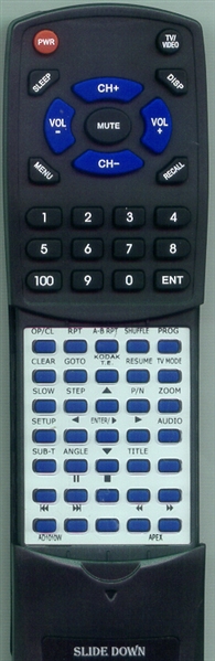 APEX AD1010W replacement Redi Remote