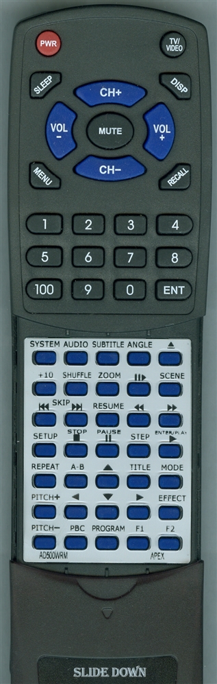 APEX AD500WRM SD250 replacement Redi Remote