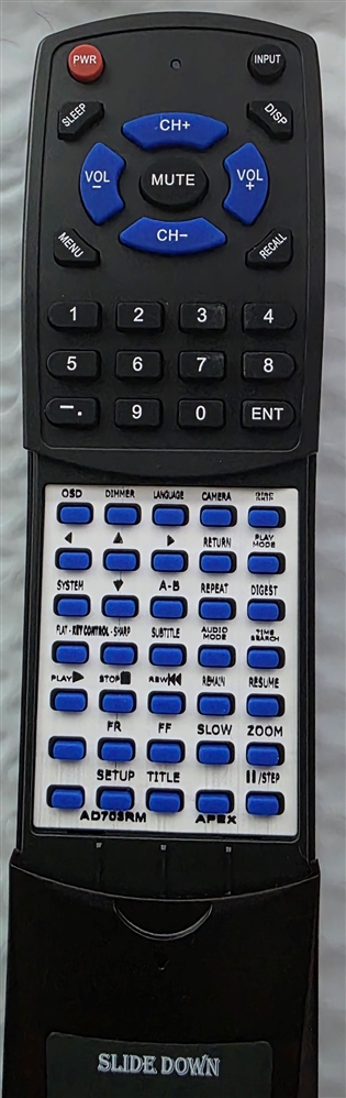 APEX AD703RM RC-210A replacement Redi Remote