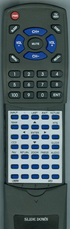 APEX LD50RM replacement Redi Remote