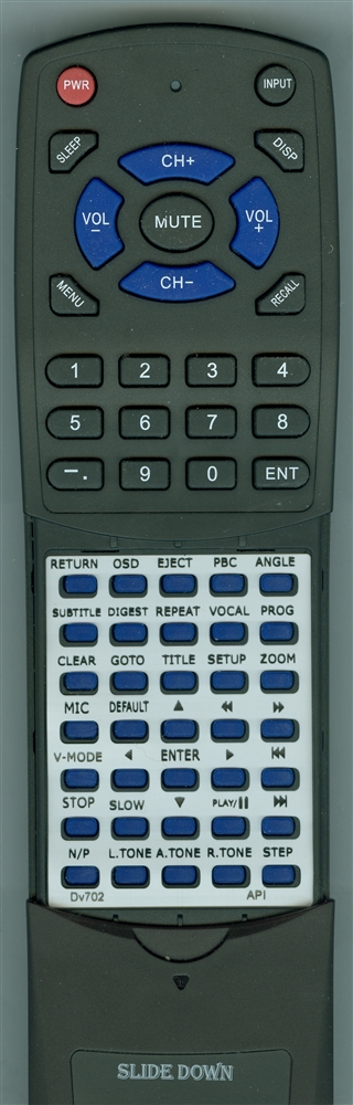 API DV702 replacement Redi Remote