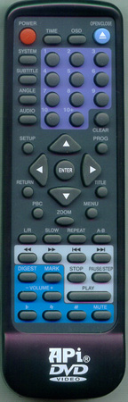 API 701REMOTE Genuine OEM original Remote