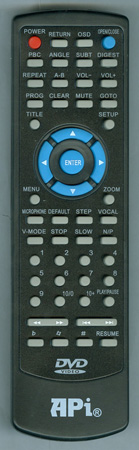 API DV738 Genuine OEM original Remote