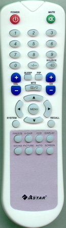 ASTAR RLM2701 Genuine  OEM original Remote