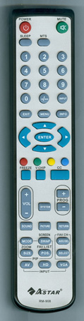 ASTAR RM908 RM908 Genuine  OEM original Remote