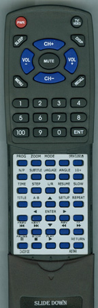 ASTAR DVD3100 replacement Redi Remote