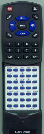 ASTAR TTV3001 replacement Redi Remote