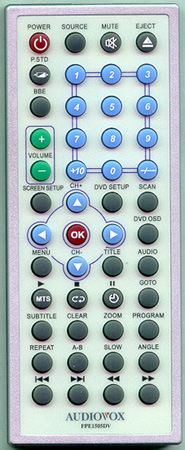 AUDIOVOX 136-3997 FPE1505DV Genuine  OEM original Remote