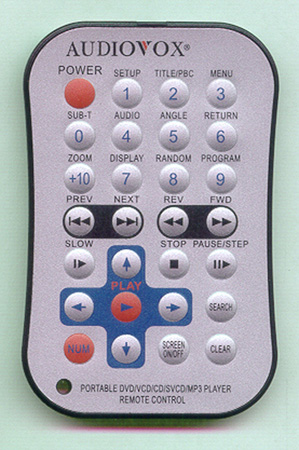 AUDIOVOX 22D0001005 Genuine  OEM original Remote