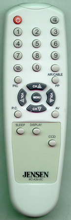 AUDIOVOX 301-ATS2030-26A-J RCA260C Genuine  OEM original Remote