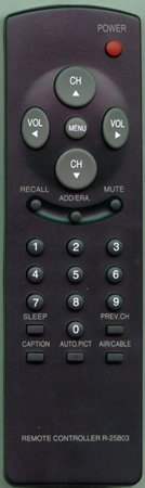 AUDIOVOX 48B3225B03 R25B03 Genuine  OEM original Remote