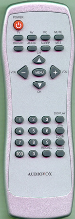 AUDIOVOX 90011008 Genuine  OEM original Remote