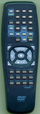 AUDIOVOX DV1100 Genuine  OEM original Remote