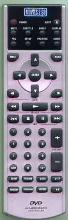 AUDIOVOX MMDV2WR Genuine  OEM original Remote