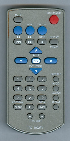 AUDIOVOX RC-1002FV RC1002FV Genuine  OEM original Remote