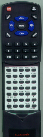 AUDIOVOX 42GG0001 replacement Redi Remote