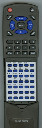 AUDIOVOX 42TB0102EG replacement Redi Remote
