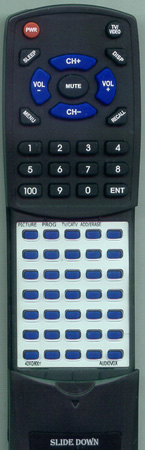 AUDIOVOX 42XQ6001 replacement Redi Remote