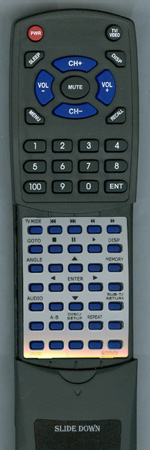 AUDIOVOX PVD80 replacement Redi Remote