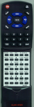 AUDIOVOX DV1100 replacement Redi Remote