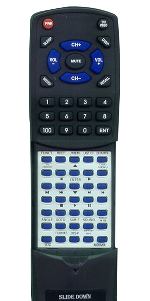 AUDIOVOX VE727 replacement Redi Remote