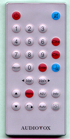 AUDIOVOX ZB2010024A Genuine  OEM original Remote