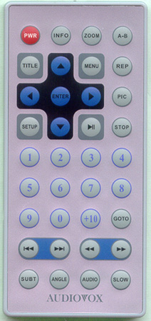 AUDIOVOX 1363725 Genuine OEM original Remote