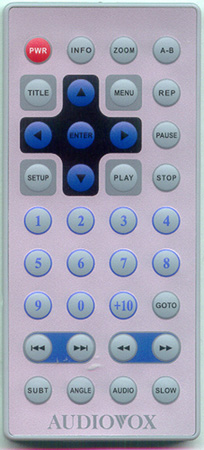 AUDIOVOX 1364083 Genuine OEM original Remote