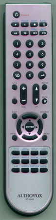 AUDIOVOX 1364250 RC6048 Genuine OEM original Remote