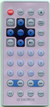 AUDIOVOX 136B3708 Genuine OEM original Remote