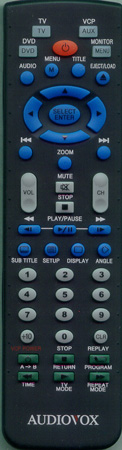 AUDIOVOX 29EVOD1048 Genuine OEM original Remote