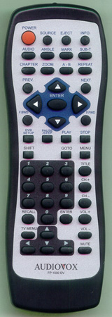 AUDIOVOX ERC000802 FP1500DV Genuine OEM original Remote