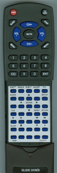 AUDIOVOX 1363887 replacement Redi Remote