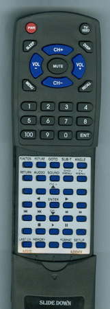 AUDIOVOX AVE9103 replacement Redi Remote