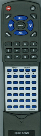 AUDIOVOX CD2313 replacement Redi Remote