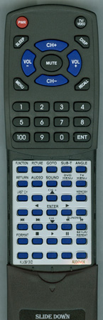AUDIOVOX KLV3913V2 replacement Redi Remote