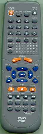 AUDIOVOX STS25S Genuine OEM original Remote