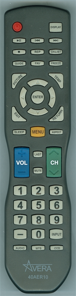 AVERA 40AER10 Genuine OEM Original Remote
