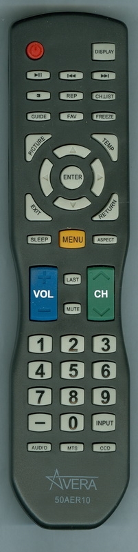 AVERA 50AER10 Refurbished Genuine OEM Remote Control