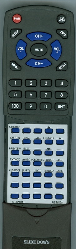AVERMEDIA 0412A200AK3 RM-K3 replacement Redi Remote