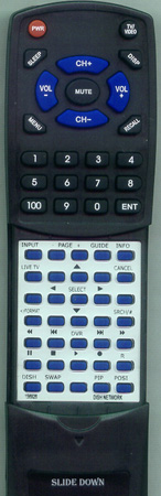 BELL EXPRESS VU 120820 replacement Redi Remote