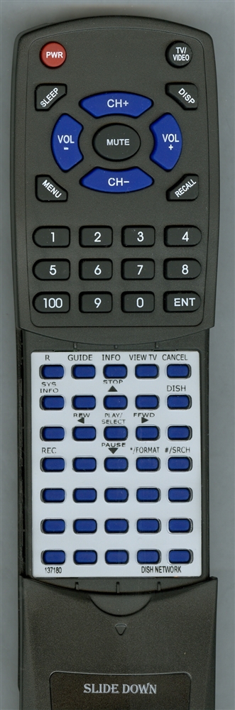 BELL EXPRESS VU 137180 replacement Redi Remote